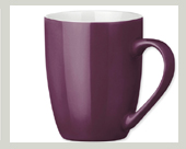 Coffee-Berlin-lila-violett-lilaner-violetter-Becher-Tasse-mit-aufdruck-logo