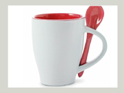 L&ouml;ffelbecher rot