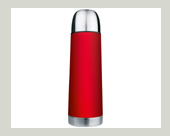 Edelstahl Isolierkanne rot
