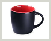 Stuttgart-matt-matter-Espresso-Becher-tasse-aussen-matt-schwarz-innen-rot