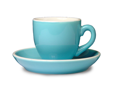 kleine tasse blau