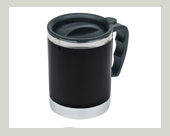 Thermo Trink Becher schwarz