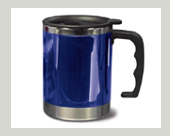 Thermo Trink Becher blau