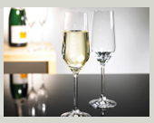 champagner glas set