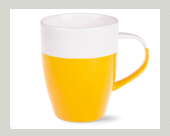 kaffeebecher-zweifarbig-lasiert-gelb-weiss-porzellan